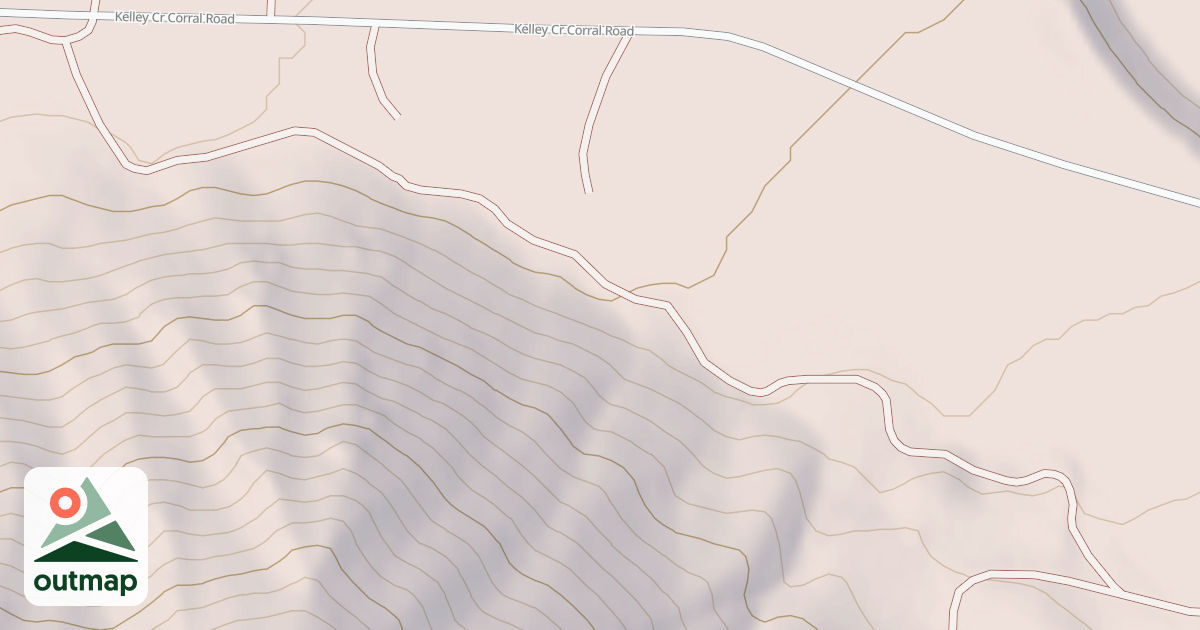 Map of PONDEROSA ATV ACCESS TRAIL