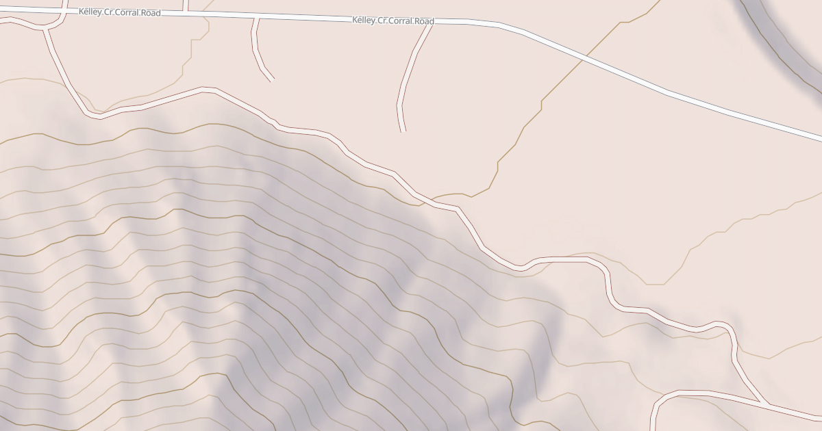 Map preview of PONDEROSA ATV ACCESS TRAIL