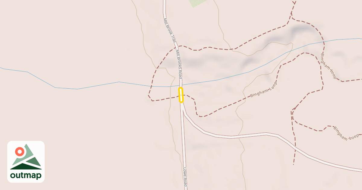 Map of Lowe Road