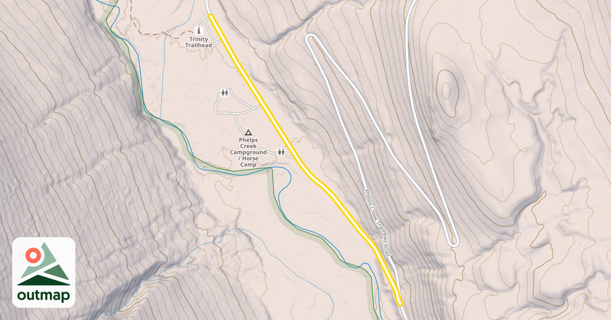 Map of Chiwawa River Road