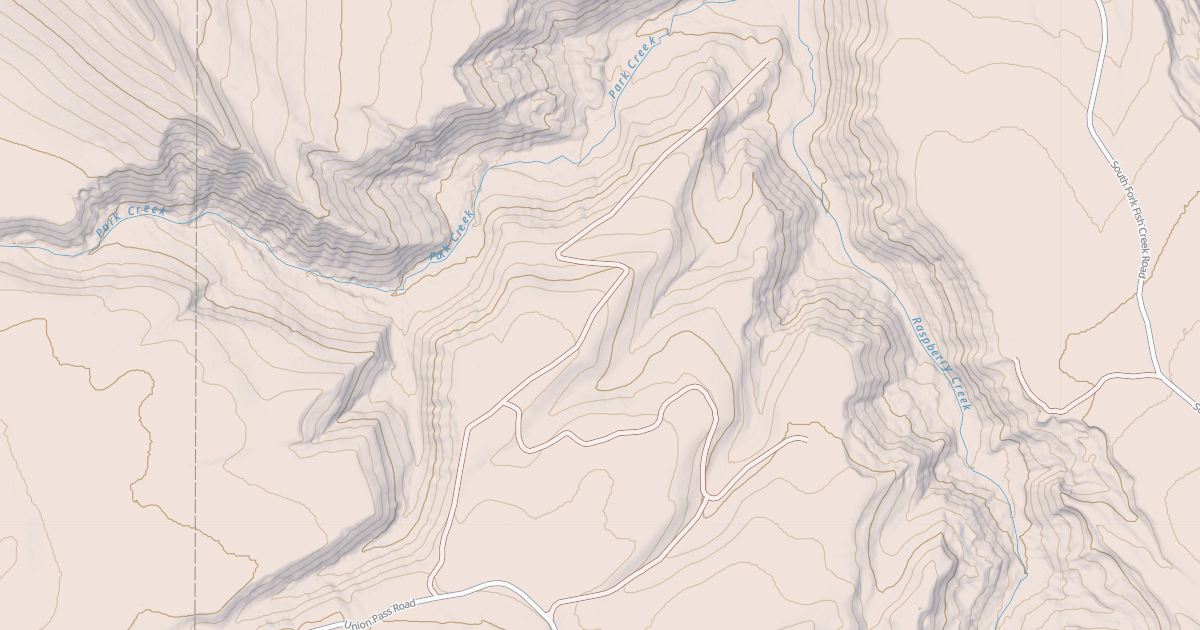 Map preview of PARK CREEK