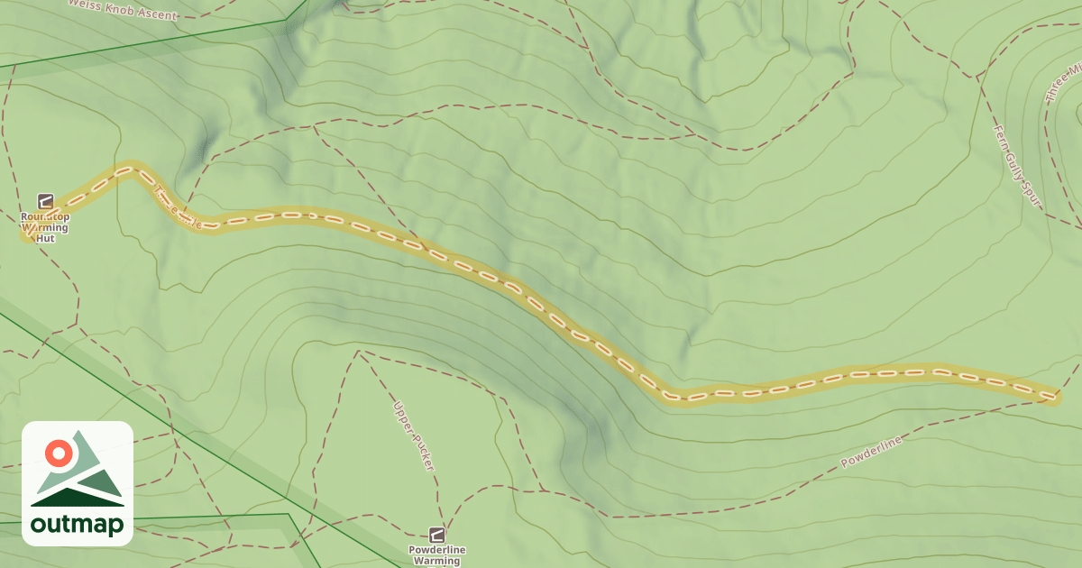 Map of Three Mile