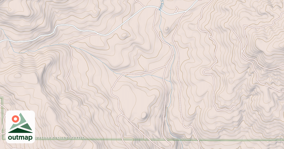 Map of DAVIS CREEK