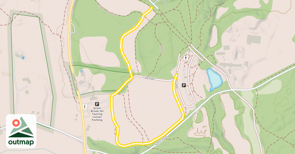 Map of Lantern Loop