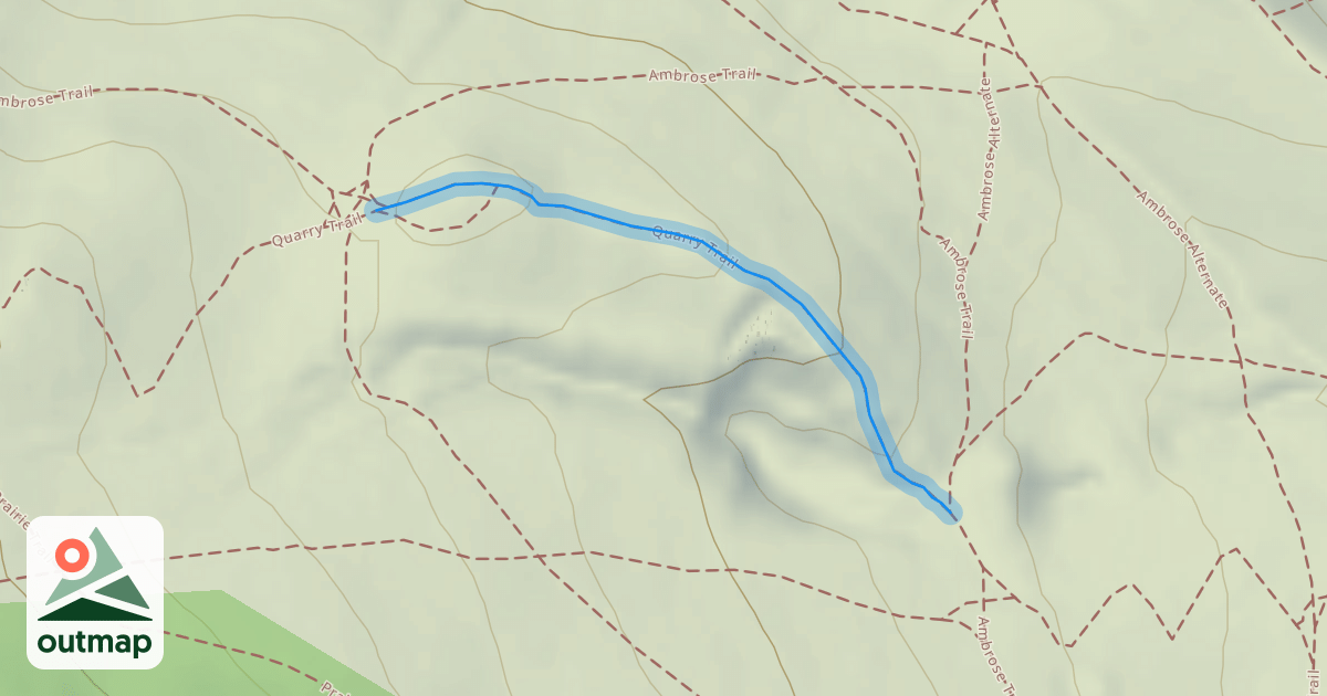 Map of Quarry Trail