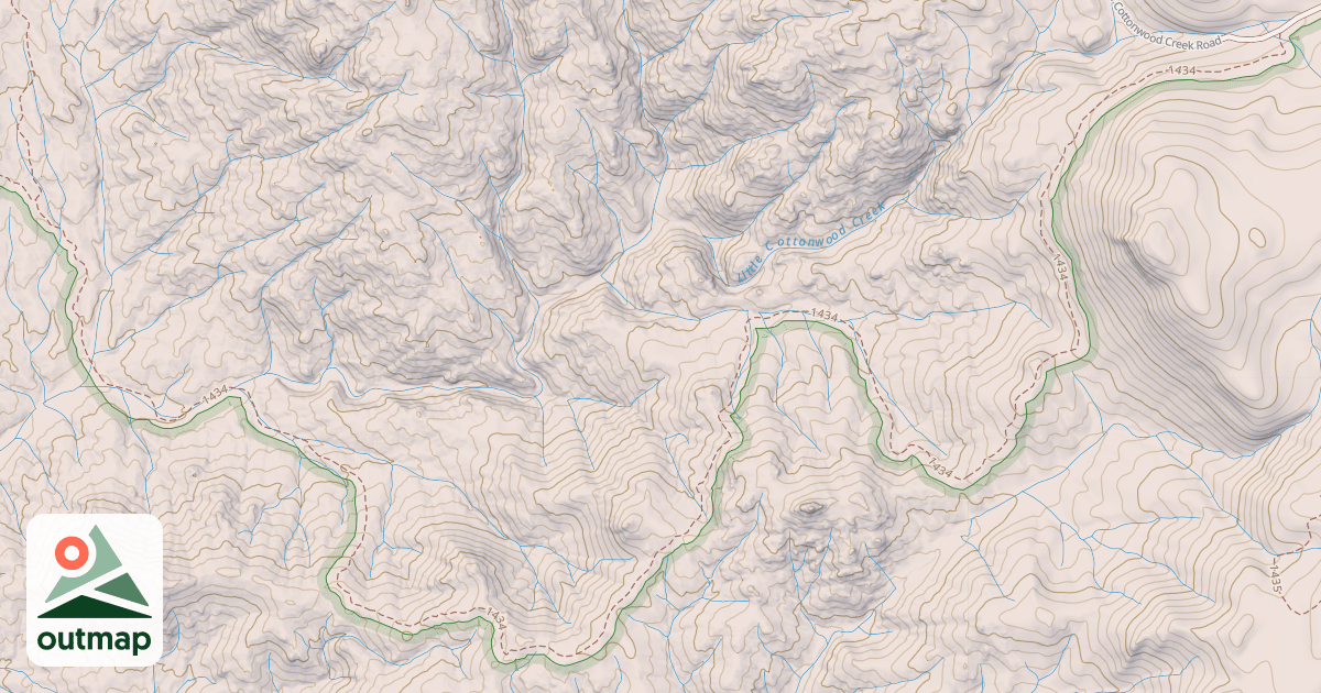 Map of 1434
