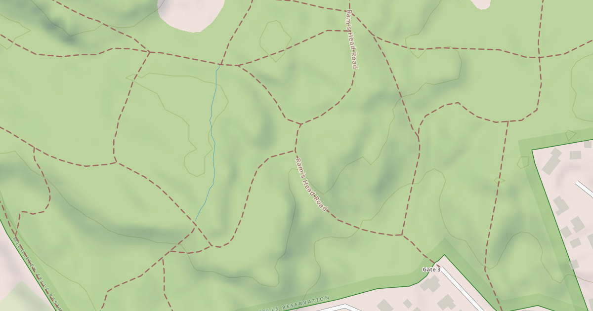 Map preview of Rams Head Road