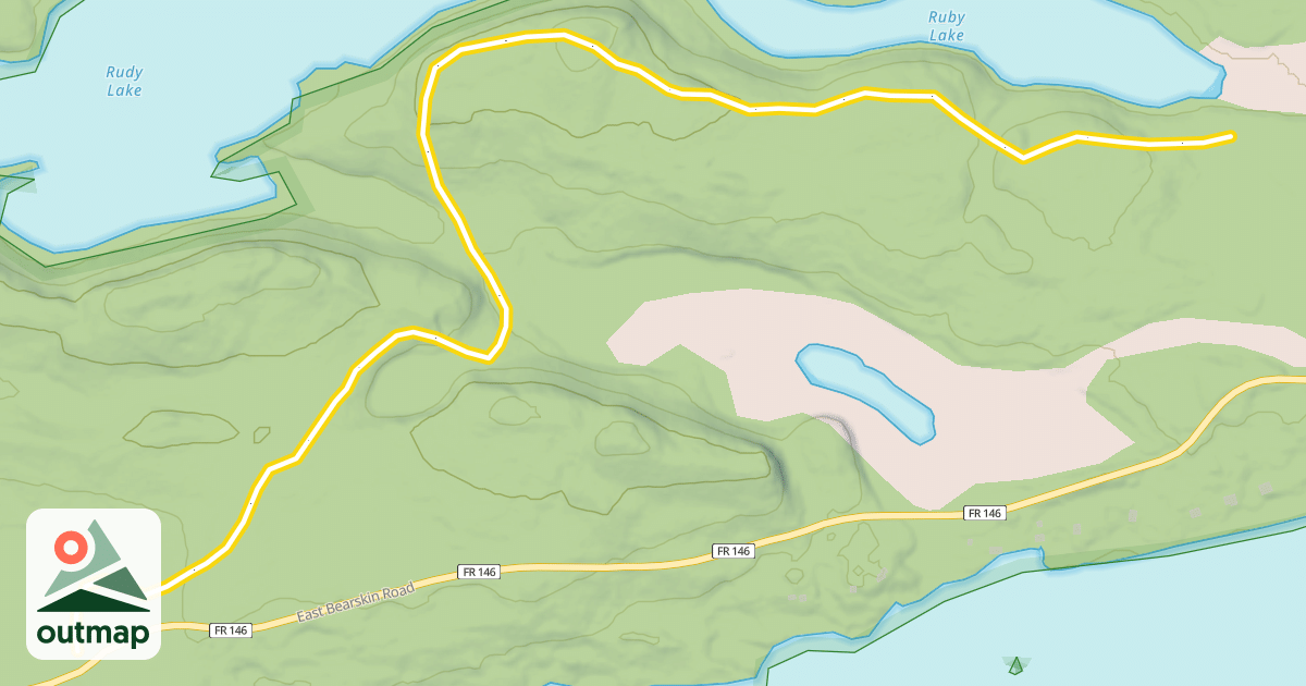 Map of Beaver Dam Trail