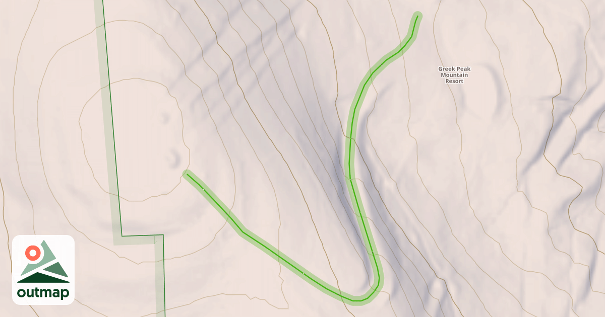Map of Karyatis Way