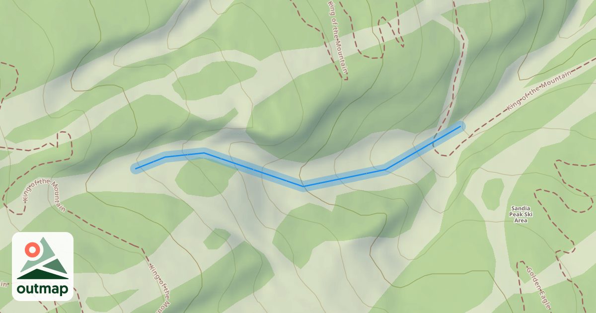 Map of Aspen Bowl
