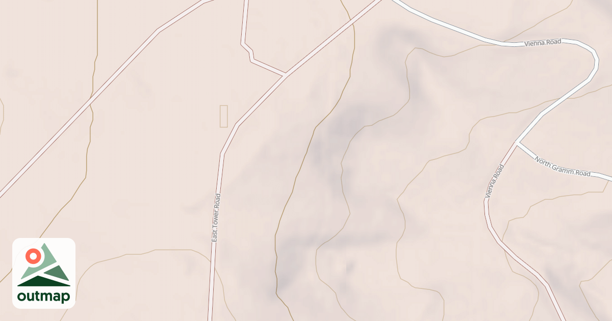 Map of EAST TOWER ROAD