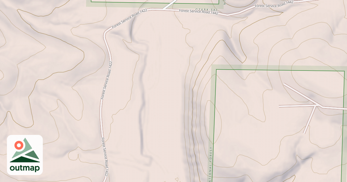 Map of USFS Motor Vehicle Use Map Roads {939D5828-54EB-48B0-A16C-7B636C257B99}