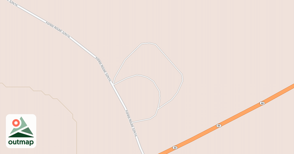 Map of ASHPAN SNOWMOBILE PARKING