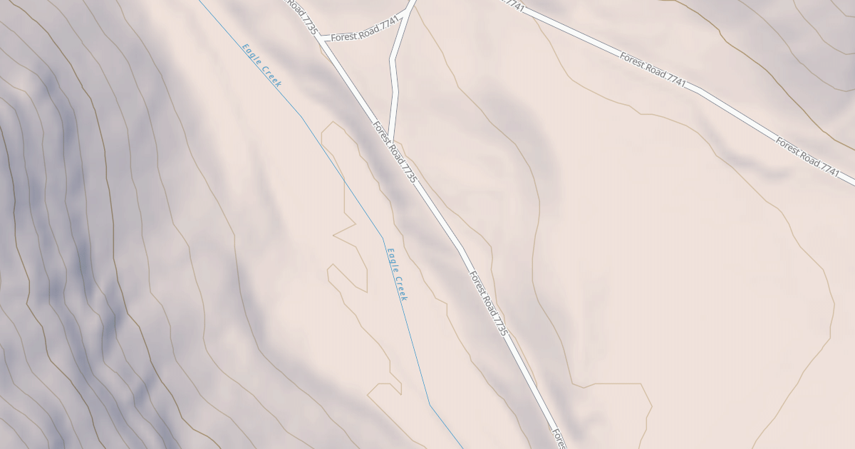 Map preview of USFS National Forest System Roads {0994EB34-9AD1-48B4-8DF0-E6F277C47176}