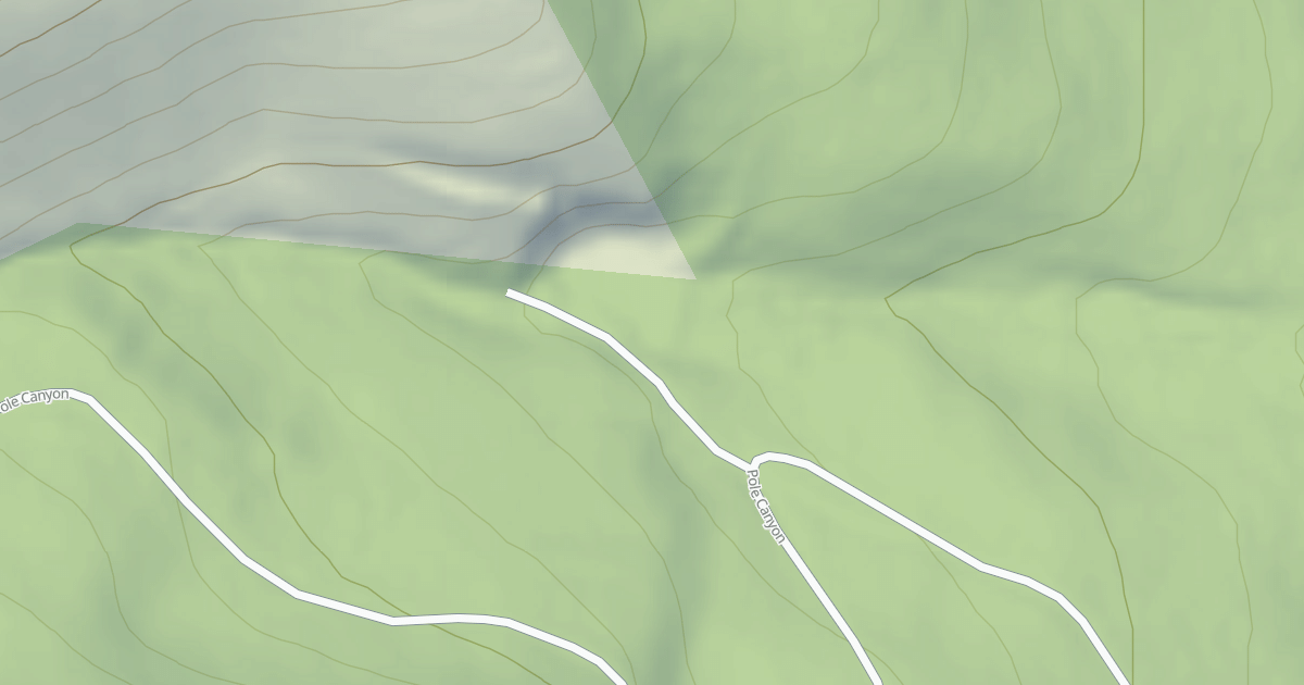 Map preview of POLE CANYON GRAVEL SOURCE