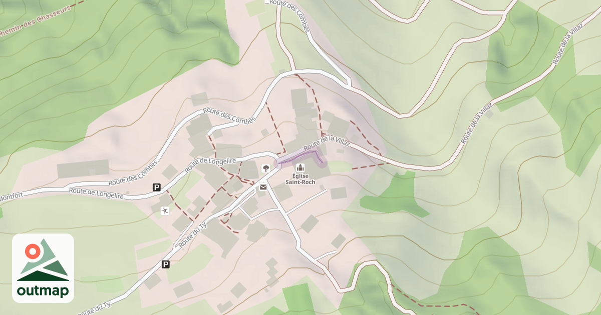Map of Impasse de l'Église