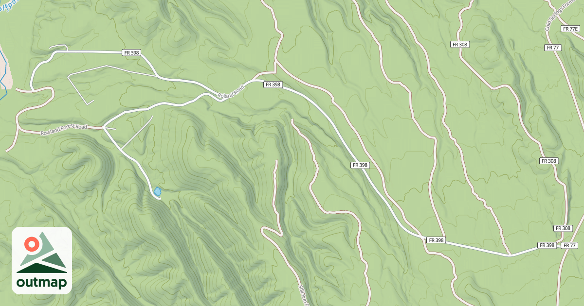 Map of ROWLAND
