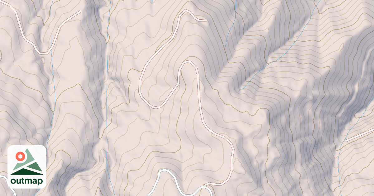 Map of BUCK MTN