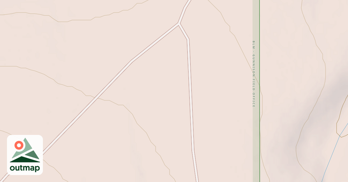 Map of BLM National GTLF Public Motorized Roads 52935d46-51b3-4b26-a599-777b810c4dd2