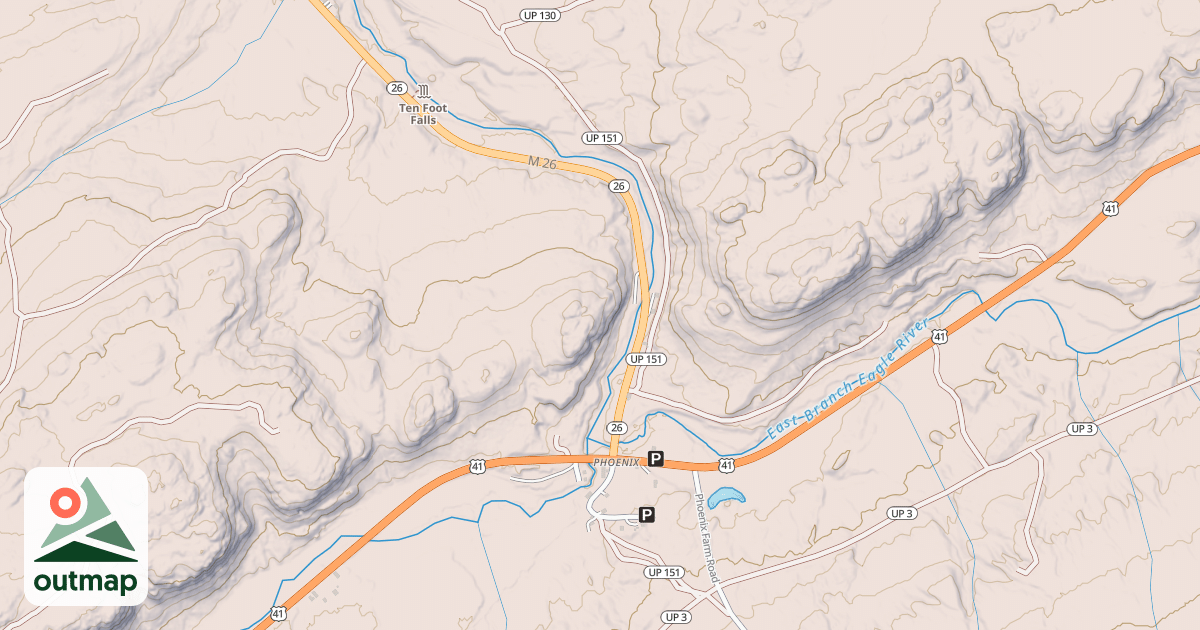 Map of Up151