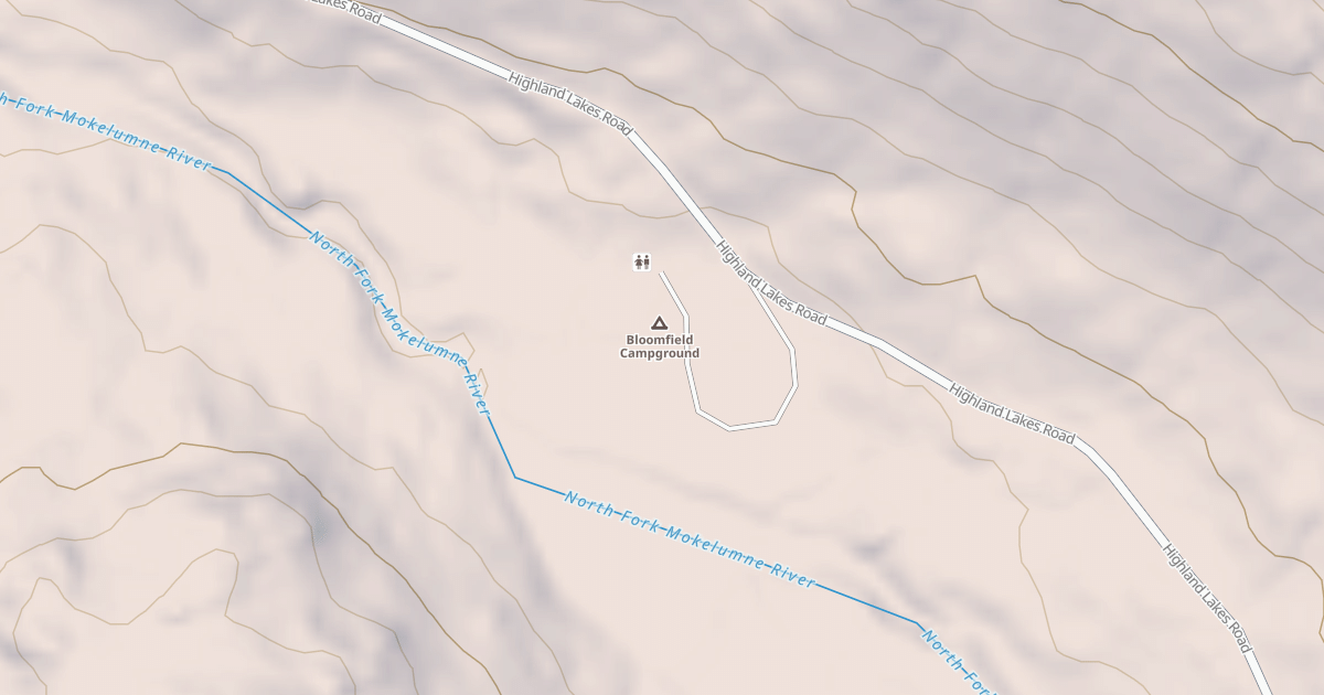 Map preview of BLOOMFIELD CG ACCESS