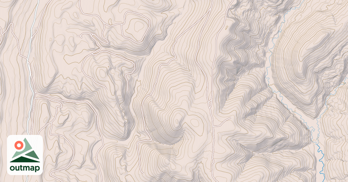 Map of GREEN KNOLL SPUR A