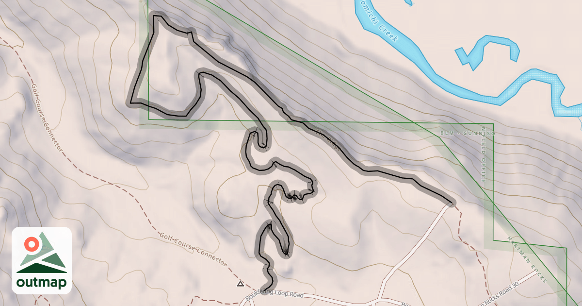 Map of The Ridge