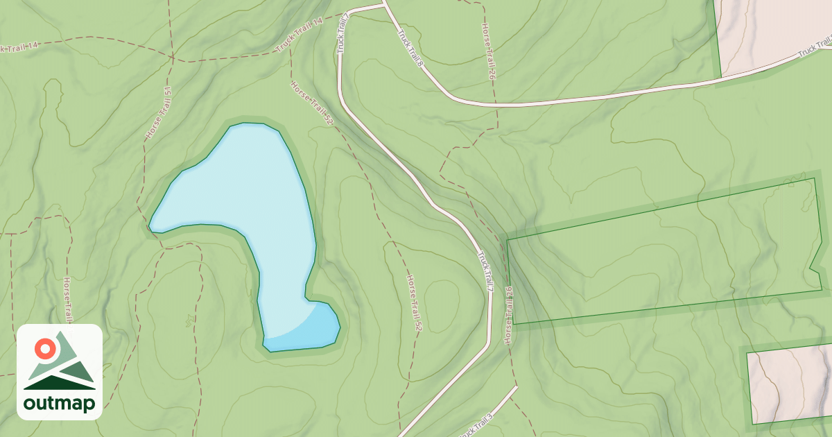 Map of Truck Trail 7