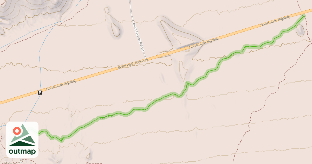 Map of Bush Lite