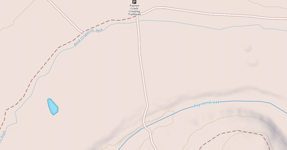 Map preview of Paynes Access