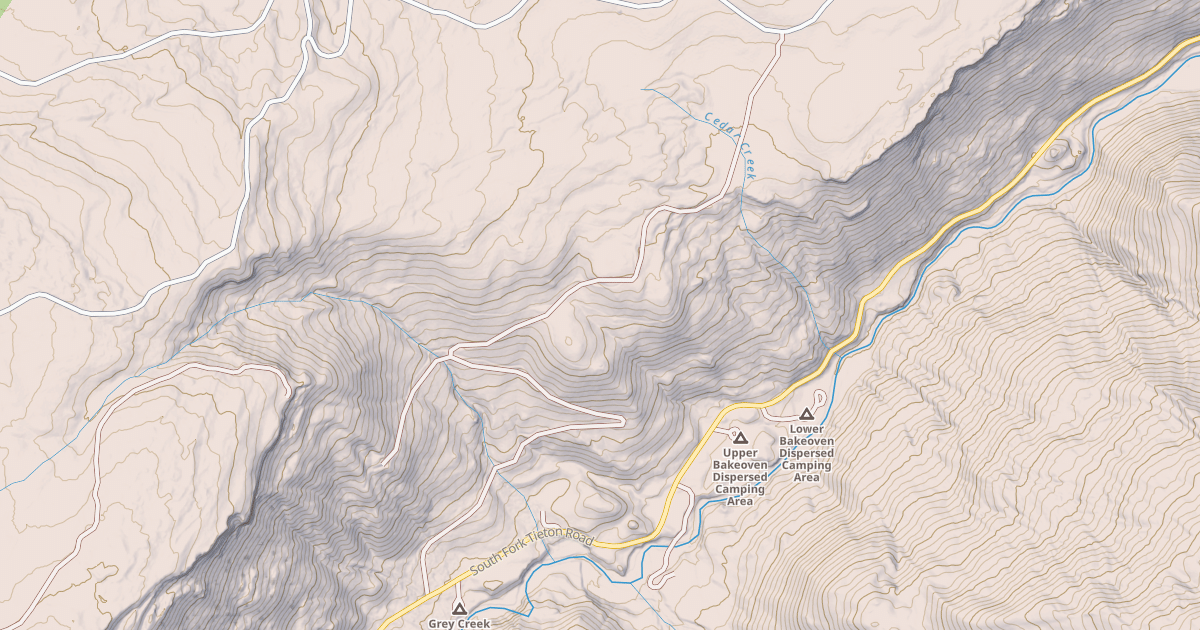 Map preview of GREY CREEK SNOWMOBILE
