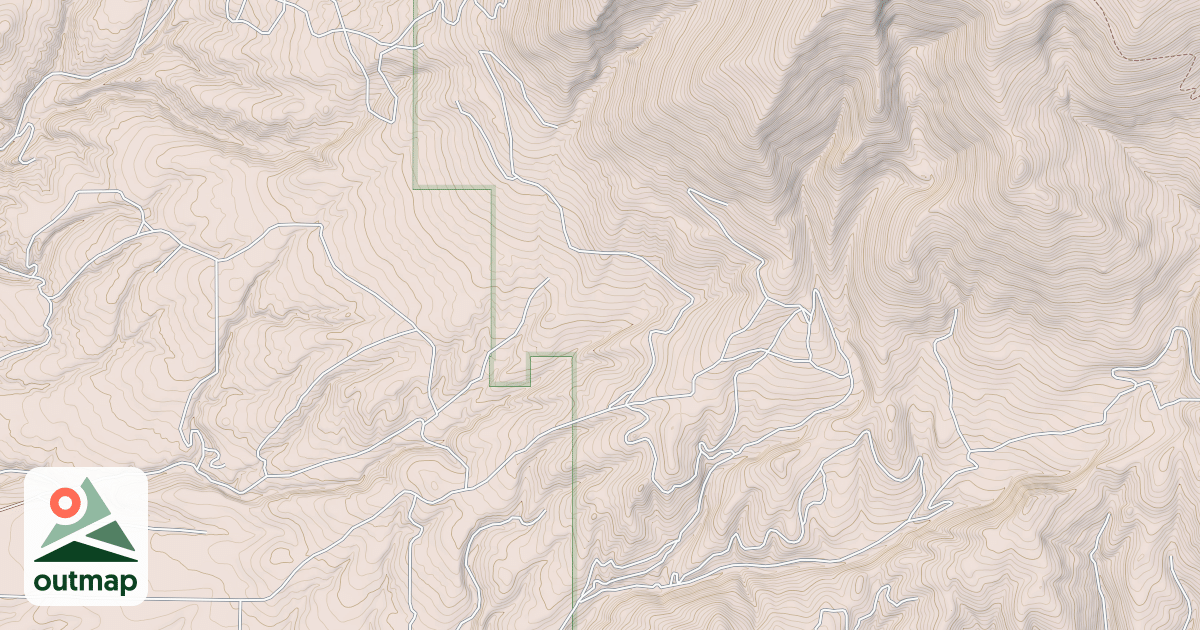 Map of SOUTH BALDY 4178