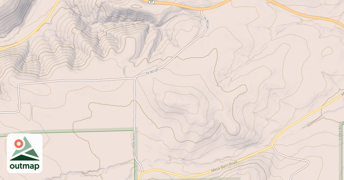 Map of USFS Motor Vehicle Use Map Roads {6F31919E-4159-4ACC-871F-61223997E410}