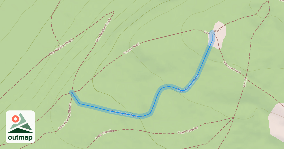 Map of Blue Suede Shoes