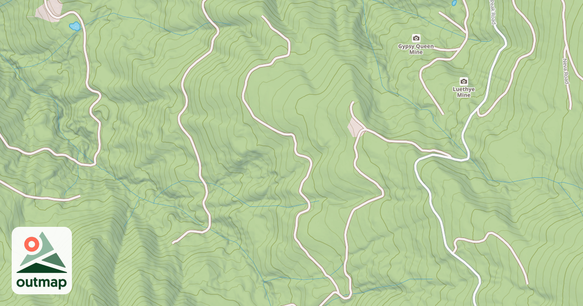Map of LOWER EIGHT GULCH