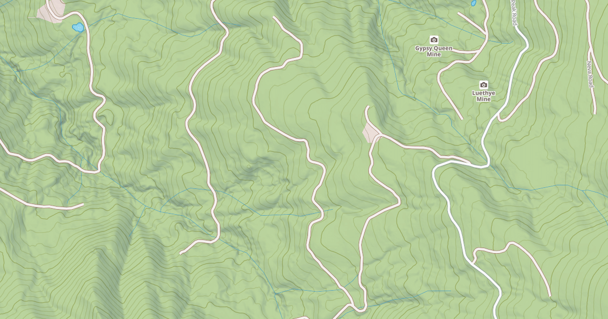 Map preview of LOWER EIGHT GULCH