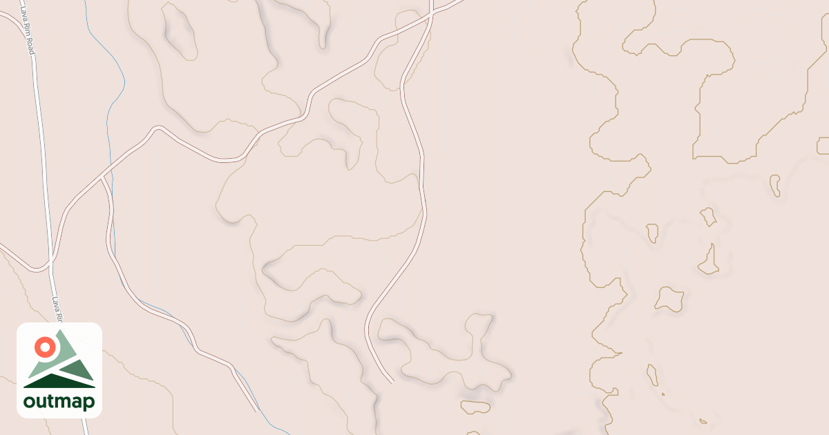 Map of LAKE PATRICIA SPUR