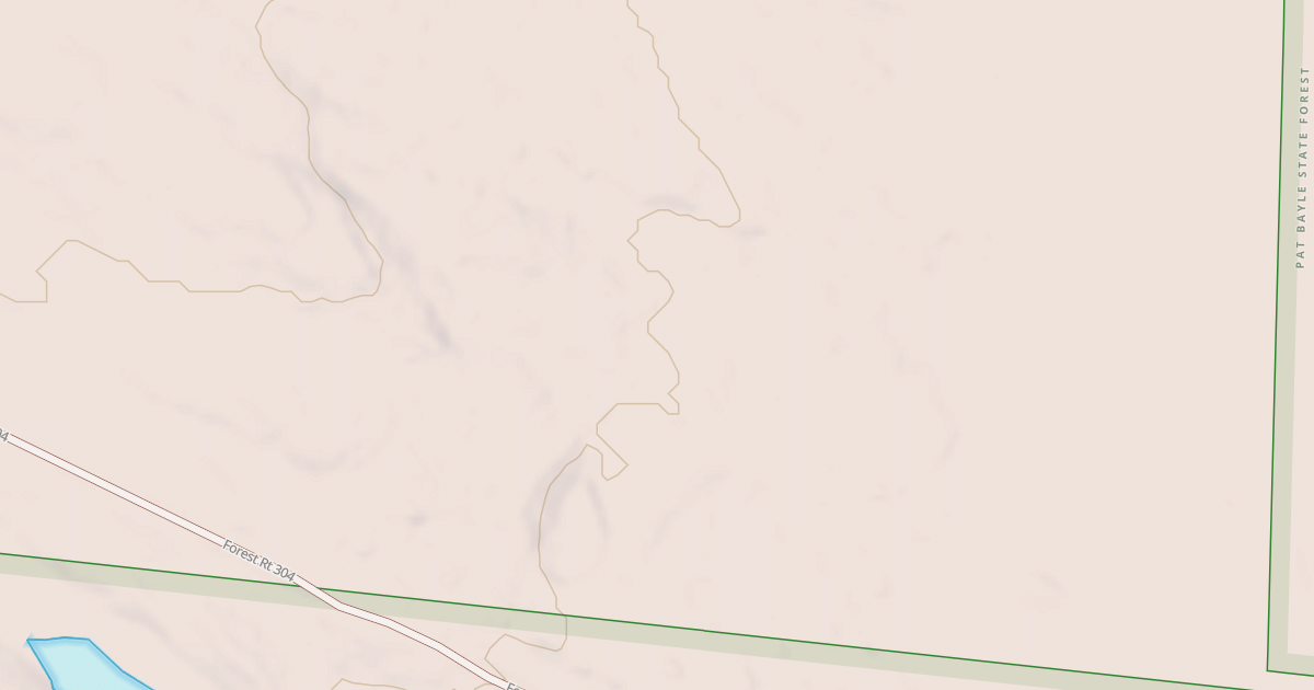 Map preview of KIMBALL CREEK SPUR C