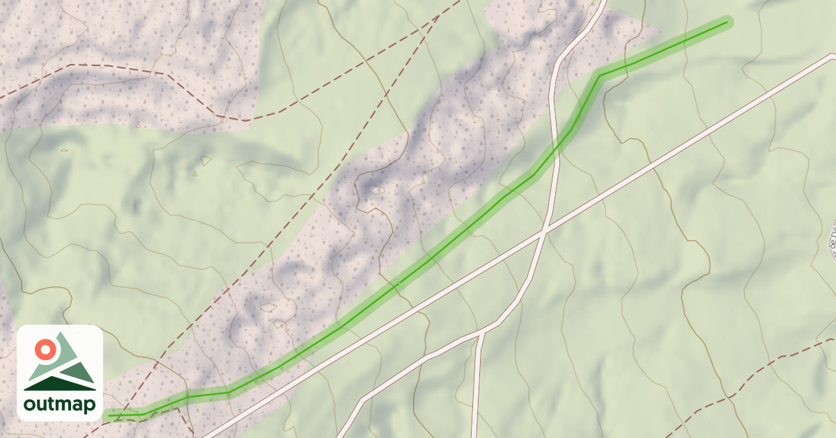 Map of Le Lapiaz