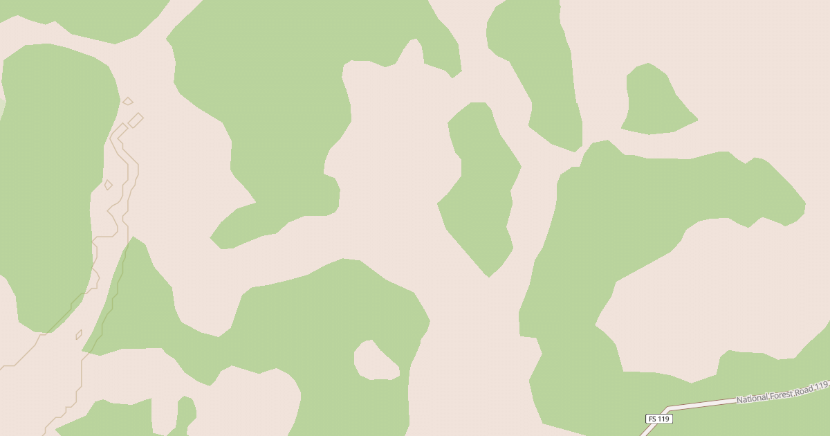 Map preview of USFS Motor Vehicle Use Map Roads {1BA859B4-627B-4F39-8408-2CC0346E573F}