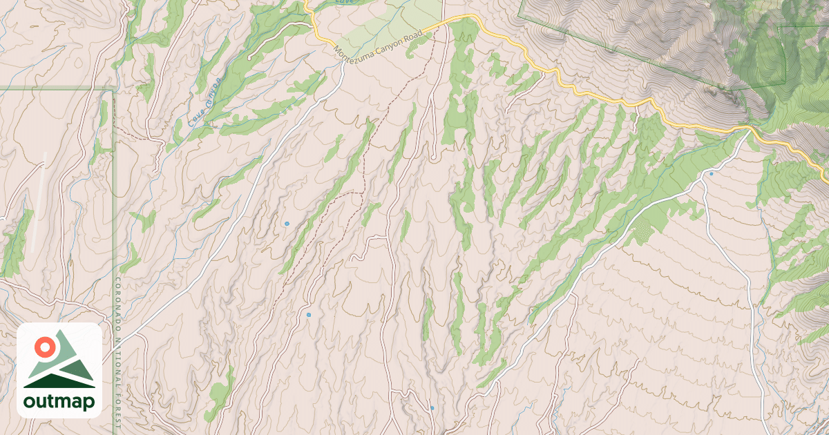 Map of 103 MESA