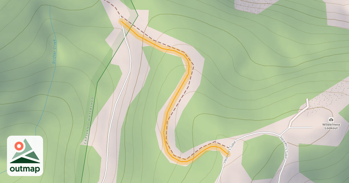 Map of Grouse Backside