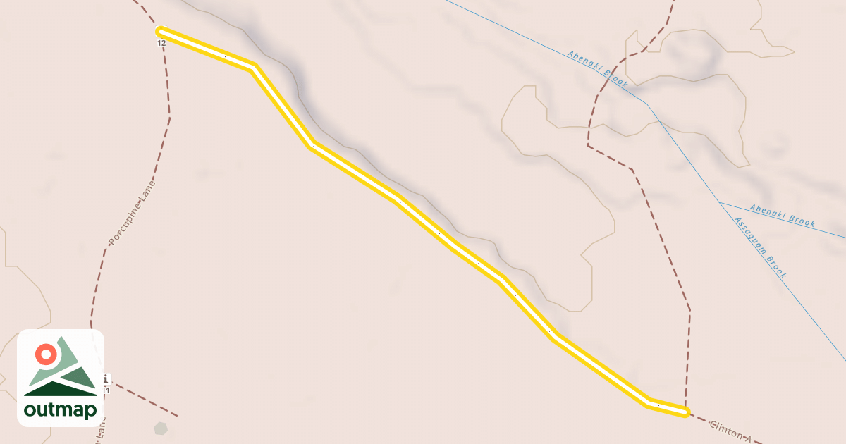 Map of Clinton A