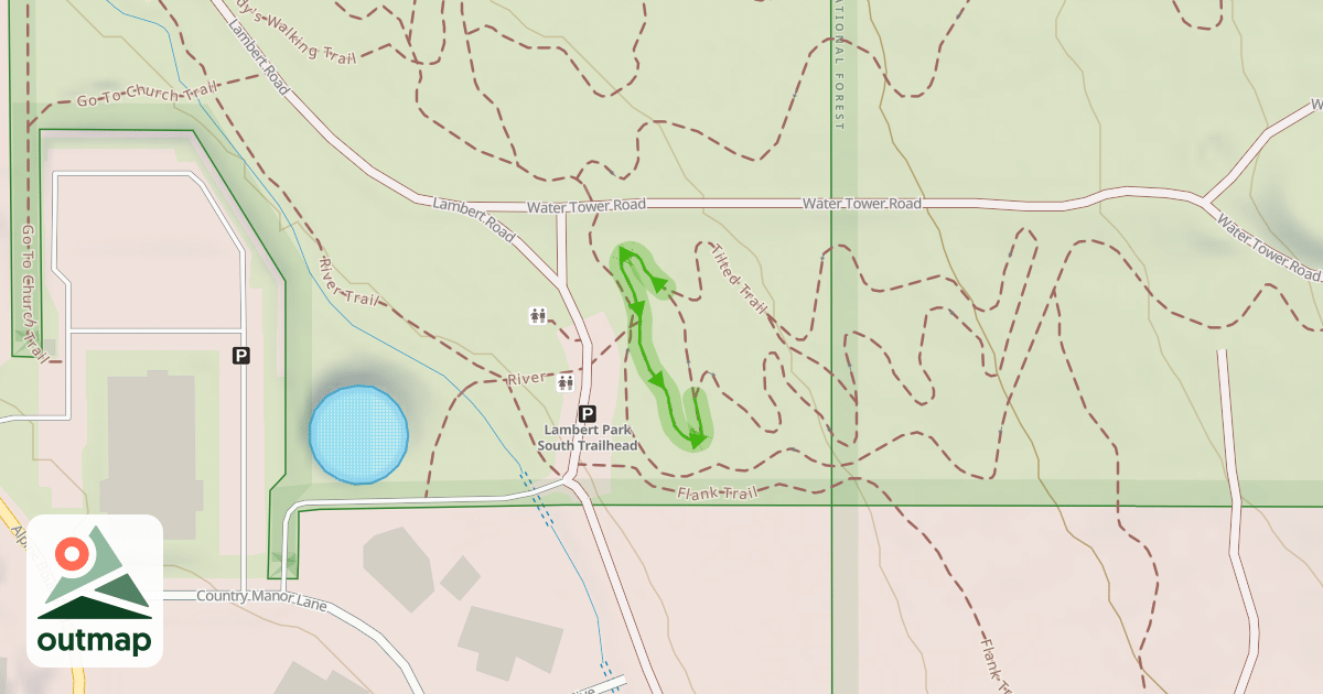 Map of Mustard Loop Trail