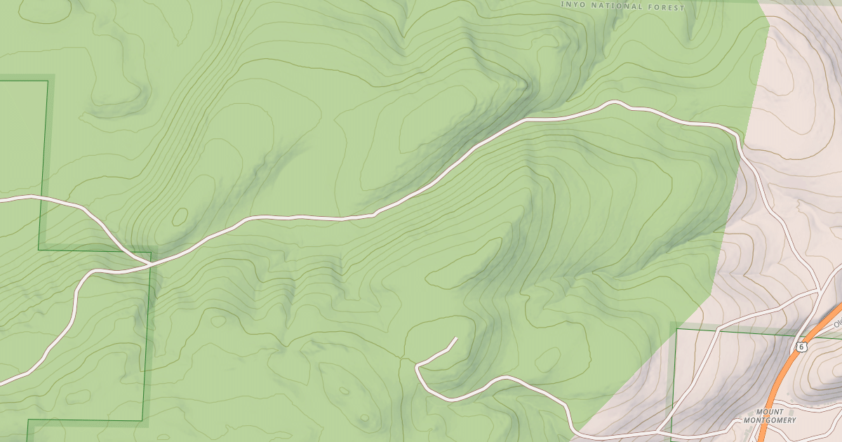 Map preview of USFS Motor Vehicle Use Map Roads {B67635EB-A7A1-48E7-81F2-74C14AC63438}