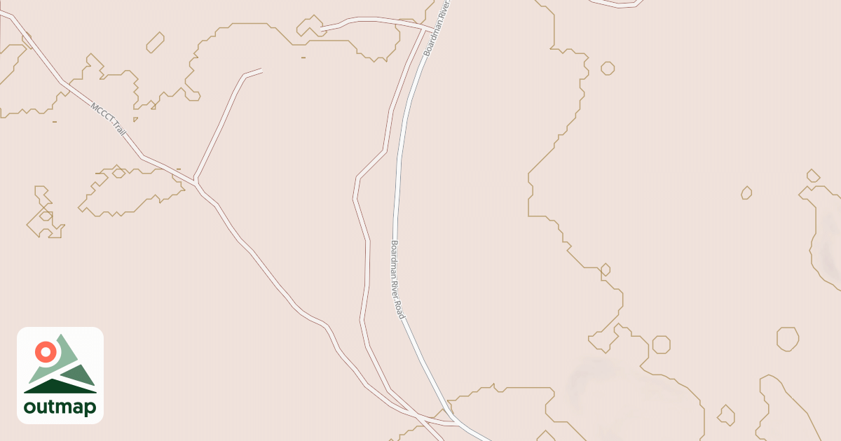 Map of Grand Traverse To Leetsville Mccct