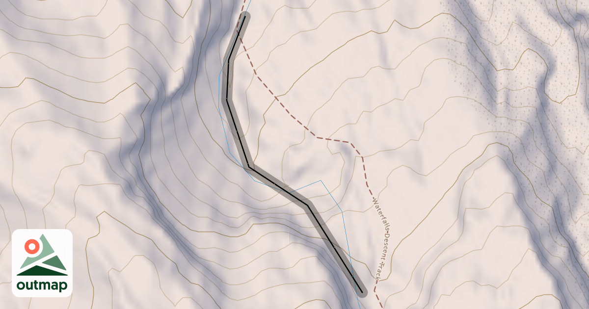 Map of 3rd Waterfall