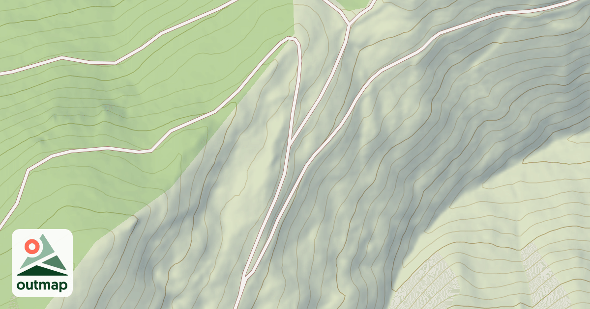 Map of (FDR) S.E. OF BLACK BEAR POINT