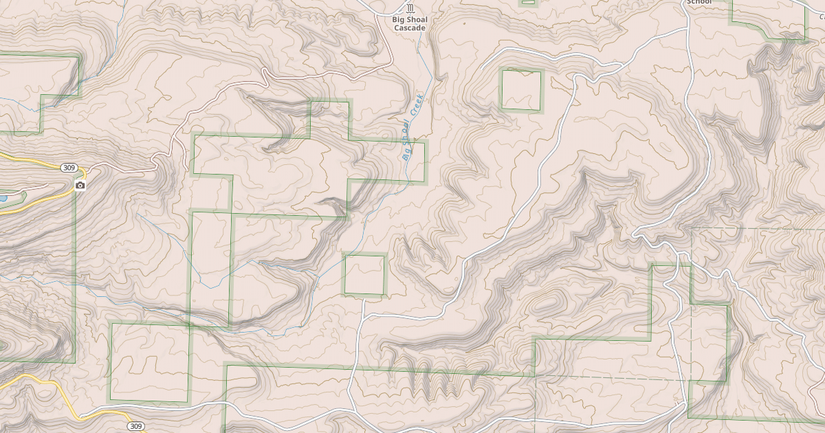 Map preview of Huckleberry Mtn. Loop-Apple