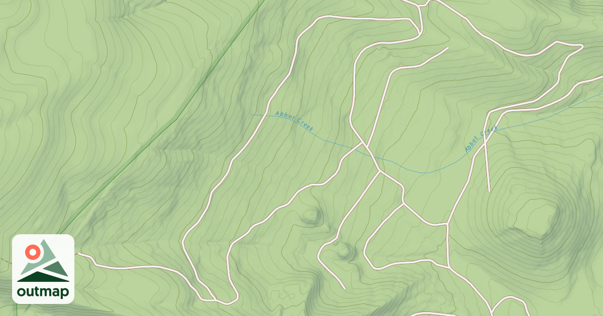 Map of USFS Motor Vehicle Use Map Roads {09E9F4A9-2FE0-449F-8058-16CABDE6B33D}